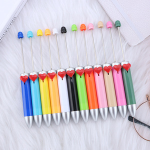 New Style <strong>7</strong> <strong>in</strong> <strong>1</strong> Colors Plastic Bead <strong>Multicolor</strong> DIY <strong>Pen</strong> Charms Beads Gift Ballpoint <strong>Pens</strong>
