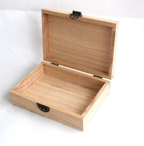<strong>Cheap</strong> Storage Box Kit Natual Wooden Box Card File Souvenir Jewelry <strong>Trunk</strong> Box - Product Image 6