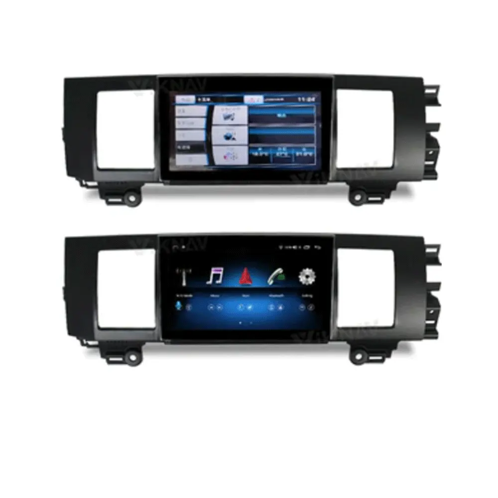 راديو سيارة لسيارة جاكوار XJ 2007-2014 أندرويد وحدة رئيسية أحدث نظام مشغل وسائط متعددة أوتوماتيكي نظام تحديد المواقع ملاحة أوتو مشغل سيارة