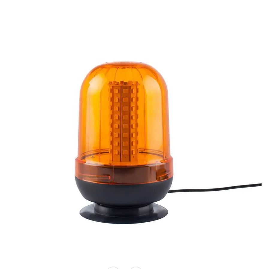 SMBX Factory DC12V 24V LED Beacon ambra stroboscopica rotante spia lampeggiante con magnetico