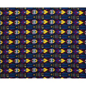 Super Java Anti-Pille African Wax Print Stoff 6 Yards Solid Pattern Ankara Holland ais für Heim textilien - Product Image 3