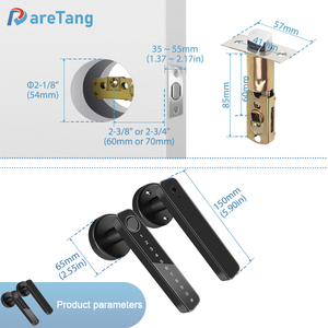 THE High <strong>Security</strong> Fingerprint Door Lock Wifi Tuya App with Digital Smart <strong>Password</strong> <strong>Code</strong> - Product Image 5