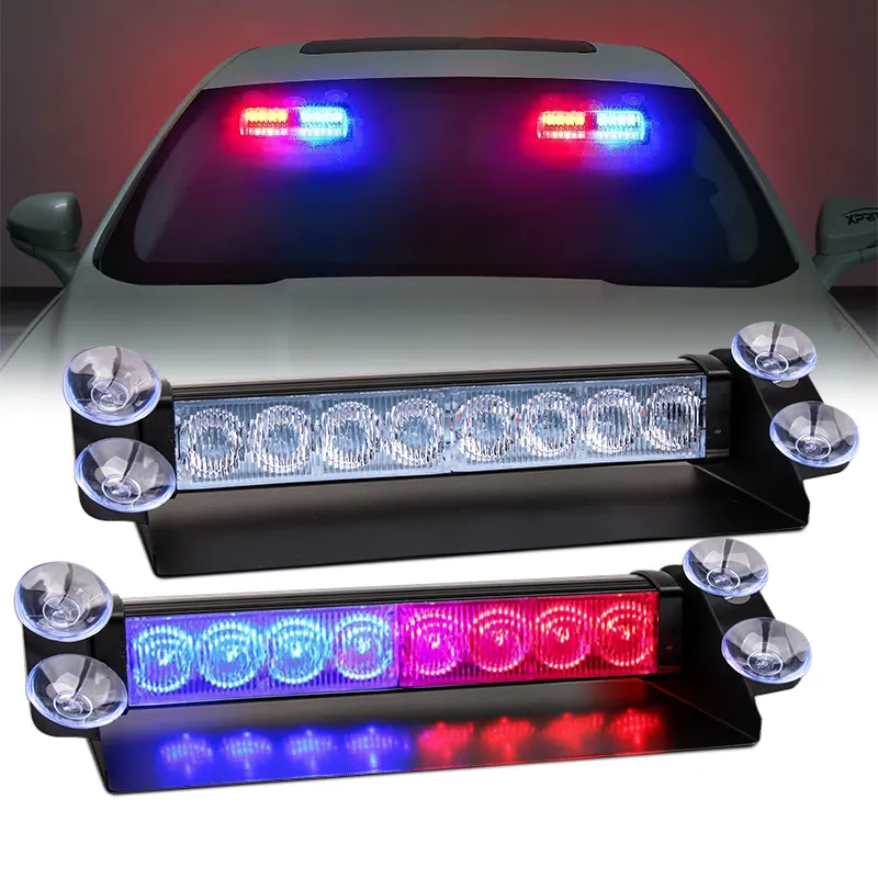 RCJ LED 12V/24V Truck Vehicle Strobe LED Lights Warning Light Bar for Car Emergency Signal LED Flashing Side Marker Light