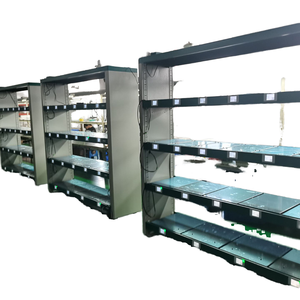 Gli scaffali di stoccaggio intelligenti del magazzino senza equipaggio con pesatura e conteggio sono dotati di sensori di forza e celle di carico - Product Image 1