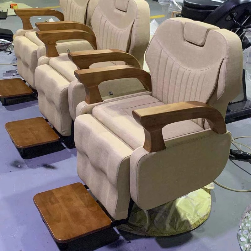 Black hair care chair