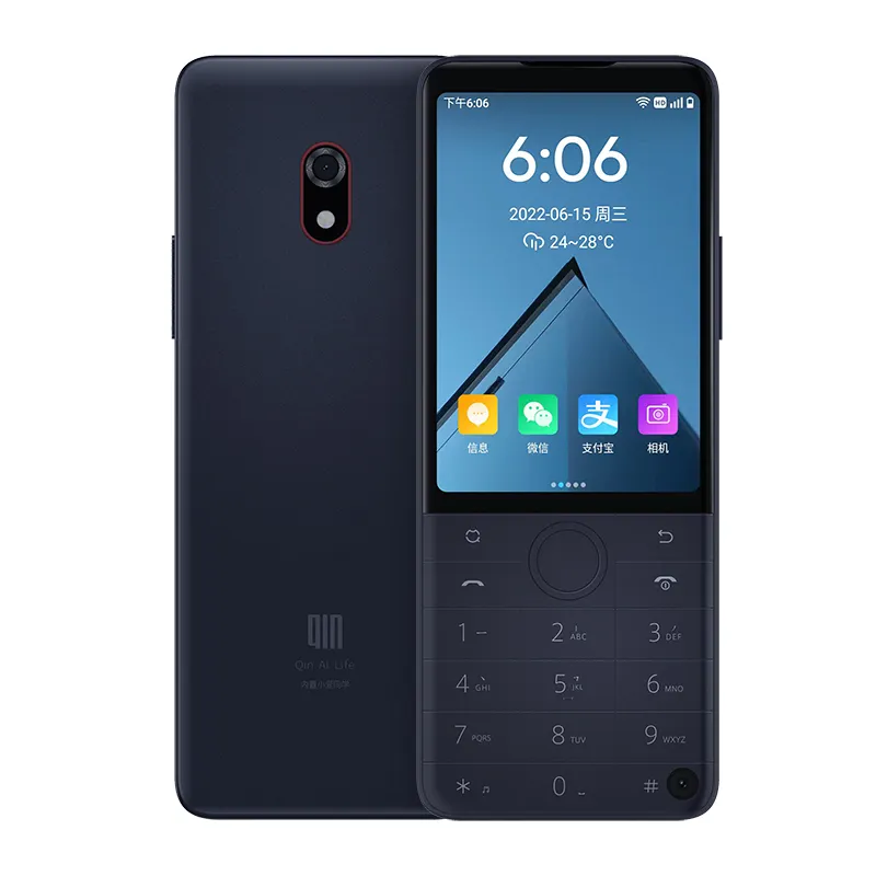 Teléfono inteligente Original de fábrica 2022 4G + 64GB para QIN F22 pro 2,4 pulgadas teléfono móvil para ancianos que MTK G Android 11 compatible con Google Play