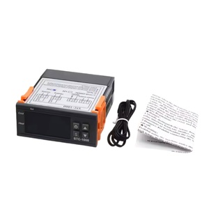Controlador de temperatura digital eléctrico Termostato de controlador de temperatura de humedad de plástico OEM personalizable - Product Image 3