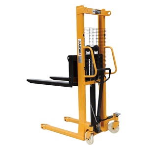 Haizhili yükleme ve boşaltma ekipmanları manuel Forklift hidrolik manuel istifleyici 2 ton el istifleyici ucuz fiyat sıcak satış - Product Image 1
