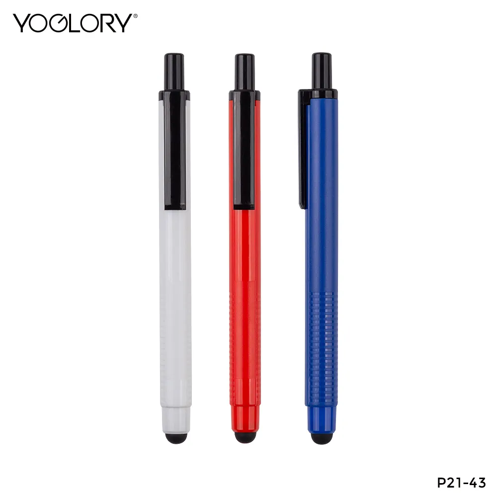 2021 wholesale touch plastic ball pen with custom logo