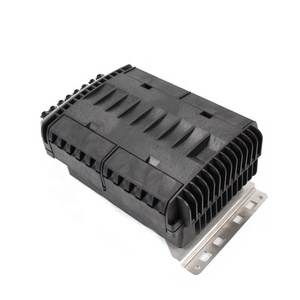 Hochwertiger optischer Verteiler kasten aus Kunststoff 16 Horizontaler FTTH-Faser verbindungs kasten mit 24 Anschlüssen für den Außenbereich