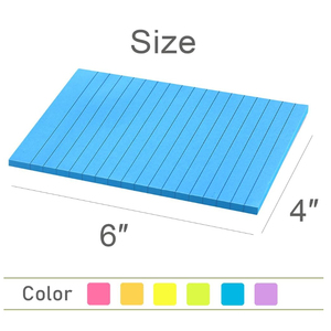 Custom Size 4x6 Colorful Extra <strong>Sticky</strong> <strong>Memo</strong> <strong>Notes</strong> Office Memory Stickers - Product Image 2