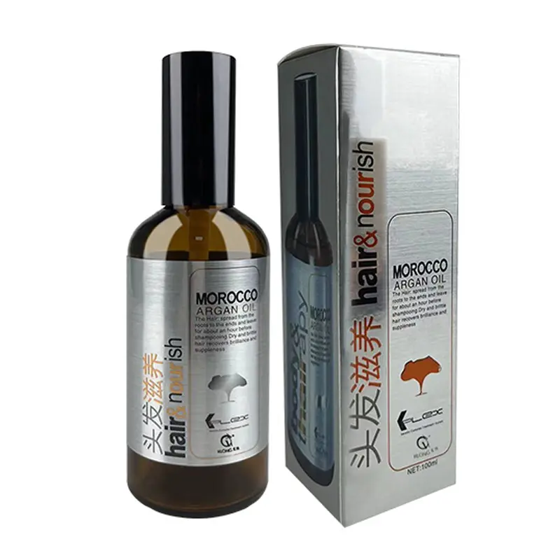 Minyak esensial Perawatan Rambut botani profesional Tiongkok 100% minyak Argan minyak esensial perbaikan rambut rusak