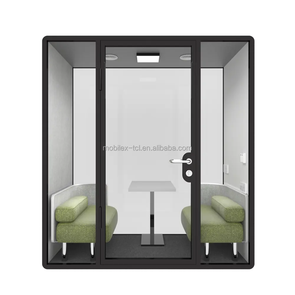 Cabina insonorizada vocal pod, cabina de oficina silenciosa, precio bajo