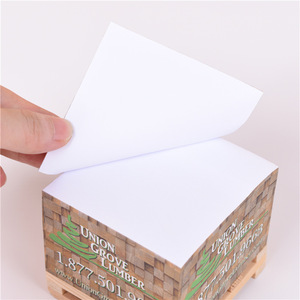 X1017 Custom Memopad 4 Sides Printed Promotional <strong>Memo</strong> Pad Personalized Cube Sticky Notes Customized <strong>Memo</strong> Pad <strong>Block</strong> With Pallet