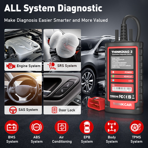 EE. UU. UE WarehouseThinkdiag2 Todo el sistema Bidireccional OBD2 Escáner con protocolo 15 reinicios en caliente 1 año Software ECU Codificación - Product Image 5