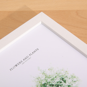 Khung ảnh khung ảnh <span class=keywords><strong>4x6</strong></span> 5x7 6x8 A4 phong cách Châu Âu trắng trang trí tường môi trường thân thiện với Bộ khung ảnh - Product Image 5