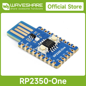RP2350-One tipo di PCB A bordo d'onda-una spina 4MB Flash scheda MCU basata su RP2350A Dual-core Dual-core Dual-architettura