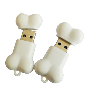 โลโก้ที่กําหนดเอง USB แฟลชไดรฟ์ที่ไม่ซ้ํากันซิลิโคนกระดูกสุนัขสไตล์ความเร็วสูง 3.0 อินเทอร์เฟซความจุ 1GB ฟังก์ชั่นเพลง 2GB 4GB ตัวเลือก - Product Image 3