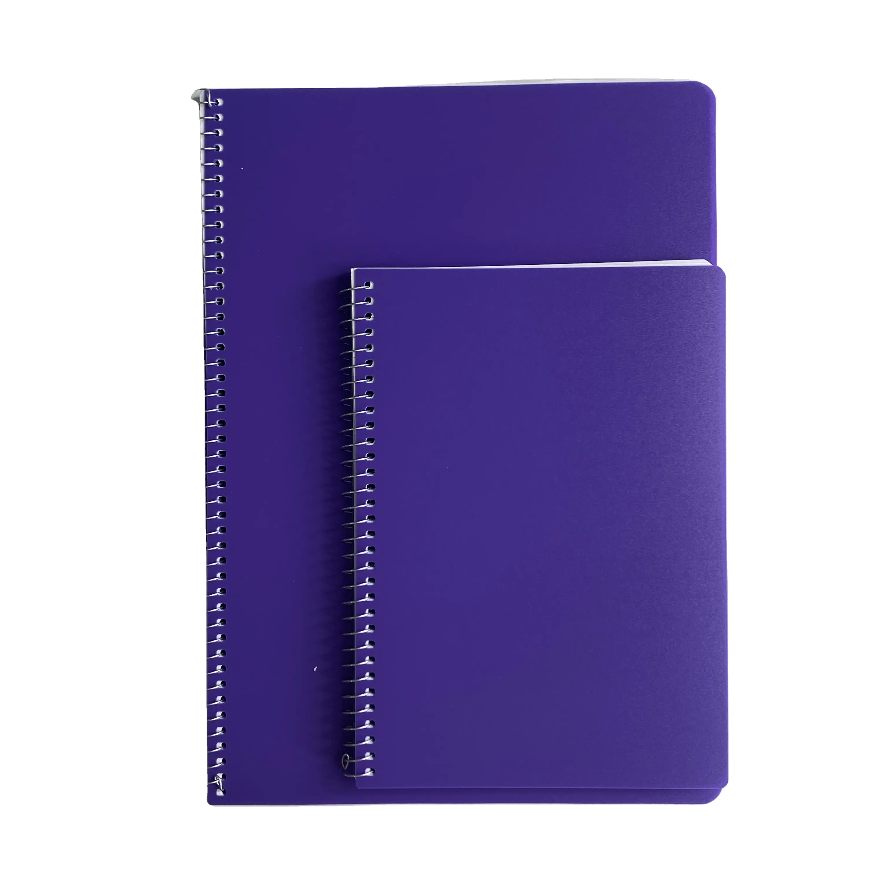 A4, высокое качество, чистый цвет, напечатанный полипропиленовый чехол для ноутбука, спиральный переплет, блокнот, синий