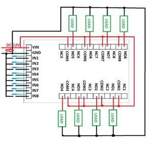 IO22D04 DC 12V 8 Channel Pro mini PLC Board Relay Shield Module for <strong>Arduino</strong> Multifunction <strong>Delay</strong> Timer Switch Board - Product Image 5