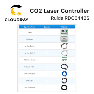Cloudray CL1064 Ruida Co2 Laser <strong>DSP</strong> <strong>Controller</strong> Model RDC6442S - Product Image 6