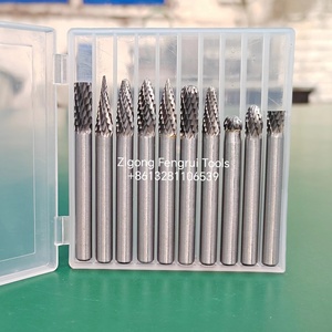 <span class=keywords><strong>Tungsten</strong></span> <span class=keywords><strong>carbide</strong></span> burr tập tin QUAY 10mm Đường kính của Burr <span class=keywords><strong>Tungsten</strong></span> <span class=keywords><strong>Carbide</strong></span> Rotary Burr Tool Set - Product Image 5