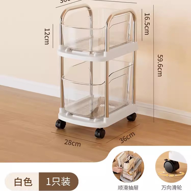 Transparent White Thickened Double Layer