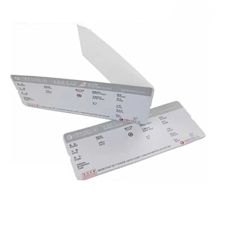 Sıcak satış çin kaynağı termal kağıt biniş kartı ucuz seyahat bilet
