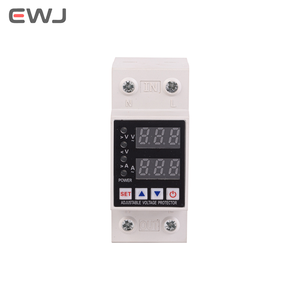 63A 80A 230V Din Rail Adjustable Over <strong>Voltage</strong> and Under <strong>Voltage</strong> Protective Device Protector Relay Over Current Protection Limit - Product Image 3