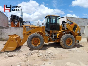 Cat966h sử dụng tuyệt vời điều kiện làm việc ban đầu sâu bướm cũ cat966h 966f hệ thống thủy lực bánh xe backhoe loader - Product Image 4