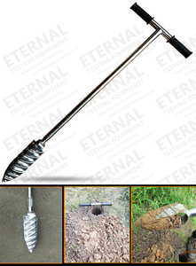 Dayanıklı kaliteli paslanmaz çelik üç bölge hırsız örnekleyici/çift tüp toprak örnekleyici - Product Image 5