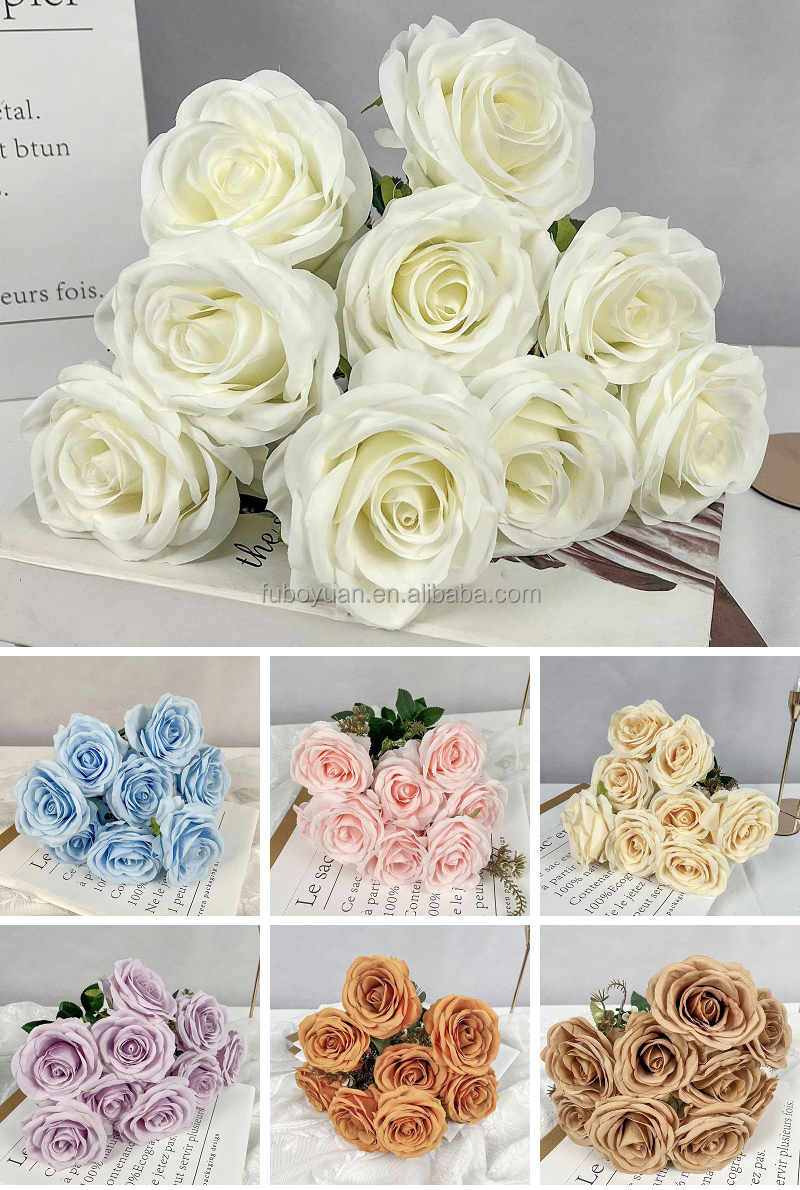 17# bouquet of 9 heads persia rose
