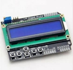 Arduino için 16 2 (1602) LCD tuş takımı kalkanı mavi arka ışık
