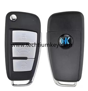 KEYDIY B02メタル3ボタンBシリーズKDスマートカーキーアウディA6Lスタイルリモコン用KD900 KD900 + URG200 KD-X2ミニKD - Product Image 3