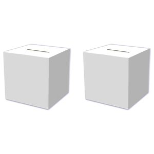 Özel tasarım büyük 8x8 karton çekiliş kutuları yeniden çıkarılabilir masa üstü kullanım ürün fotoğraf çerçevesi için katlanmış beyaz - Product Image 2