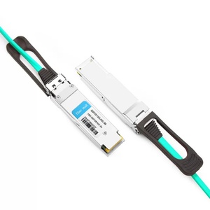 100G AOC QSFP28 optik alıcı-verici modülü 1m 3m 5m 7m 10m aktif optik kablo 100GBASE-SR4 Fiber ağ ve CATV için - Product Image 6