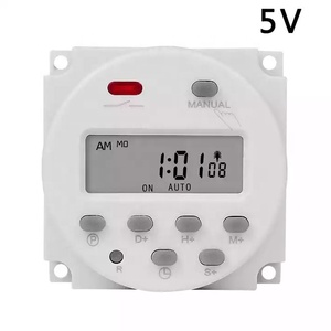 CN101S 1 Sekunden Intervall 5 V 12 V 24 V 220 V LCD Digitaltimer-Schalter 7 Tage wöchentlich programmierbar Zeit-Relay-Schalter Programmierer - Product Image 2