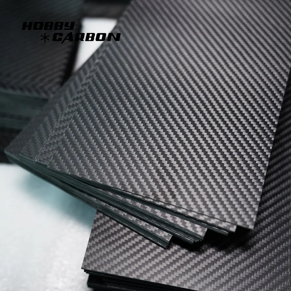 New 3.0X125X75mm T700 3K plain matte full carbon fiber sheets 3.0mm Composite Hardness Material