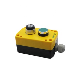 SDL16-JBPC2AD scatola di controllo di 2 fori con la scatola di controllo verde dell'interruttore a chiave della scatola di pulsante a filo - Product Image 2