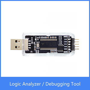 Analizzatore logico nanoDLA ARM strumento di debug FPGA analisi del protocollo frequenza di campionamento 24MHz 8 canali Open Source Sigrok PulseView - Product Image 2