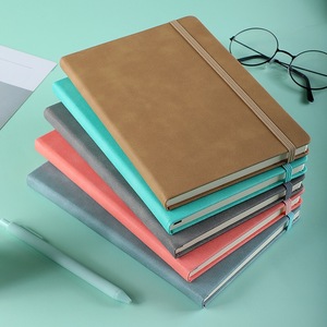 Custom Logo PU Leather <strong>Notebook</strong> <strong>With</strong> Elastic Band Bullet Hardcover Rule Undated Journal Gift Diary Cute <strong>Round</strong> <strong>Corners</strong> <strong>Notebook</strong> - Product Image 1