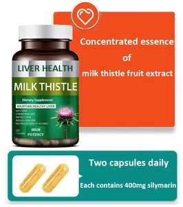 基于科学的水飞蓟在肝功能中的益处，90个素食胶囊ODM OEM定制 - Product Image 4