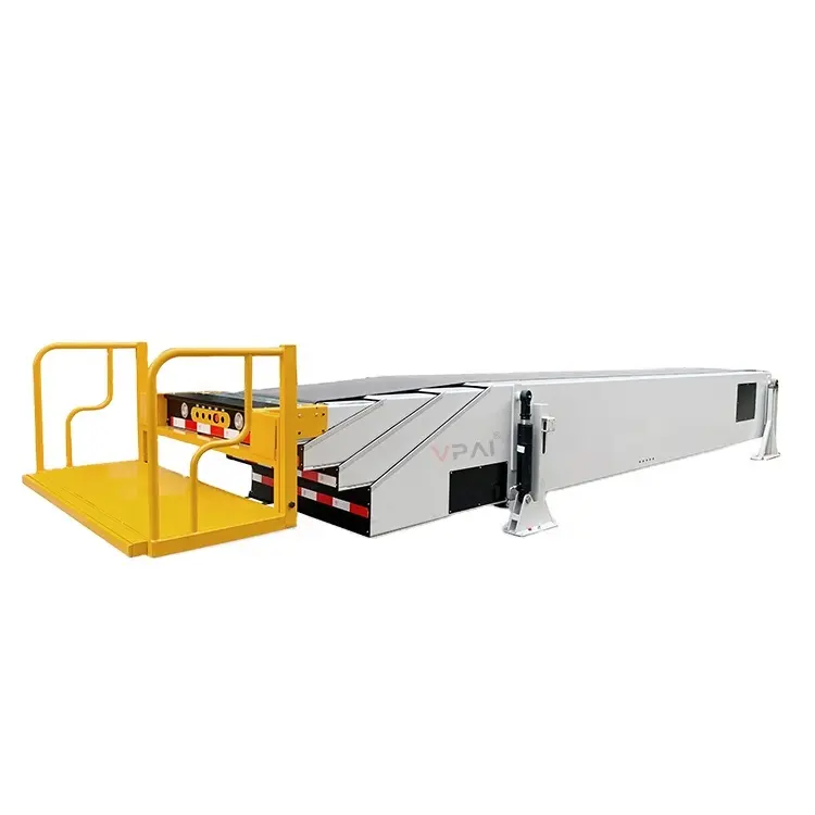Workers Standing Platform Telescopic Belt Conveyor for Easy Loading and Unloading