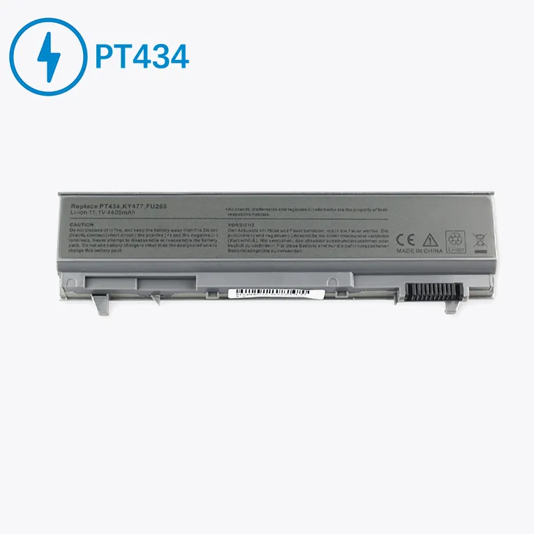 Pt434 ky265 fu266 Pin máy tính xách tay cho Dell Latitude E6400 E6500 E6410 E6510 chính xác M2400 M4400 Pin máy tính xách tay có thể sạc lại