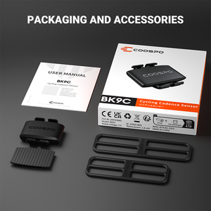 COOSPO BK9C Bike <strong>Cadence</strong> <strong>Sensor</strong> BLE5.0 ANT+ Bicycle RPM <strong>Sensor</strong> IP67 for Rouvy for Peloton for Wahoo APP/GPS Bike Computer - Product Image 5