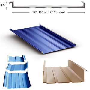 Đứng đường may kim loại tấm lợp cuộn tạo thành máy xách tay Snap khóa đứng đường may máy - Product Image 2