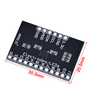 MPR121 Breakout V12 Kapazitives Berührungssensor-Controller-Modul I2C-Schnittstelle Tastatur entwicklungs karte für Arduino