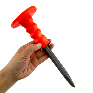 Factory Direct Stone <strong>Chisel</strong> 250X16MM Stone <strong>Masonry</strong> Pointed Cold <strong>Chisel</strong> With Plastic Handle - Product Image 6