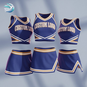 Kadınlar yüksek kalite özelleştirilmiş amigo üniforma son tasarımlar Cheer üniforma toptan 2024 - Product Image 5