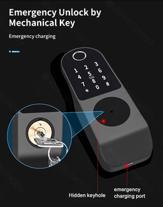 Akıllı kilit parmak izi anahtarsız kilit dijital şifre RFID kart giriş elektron akıllı kapı kilidi - Product Image 6